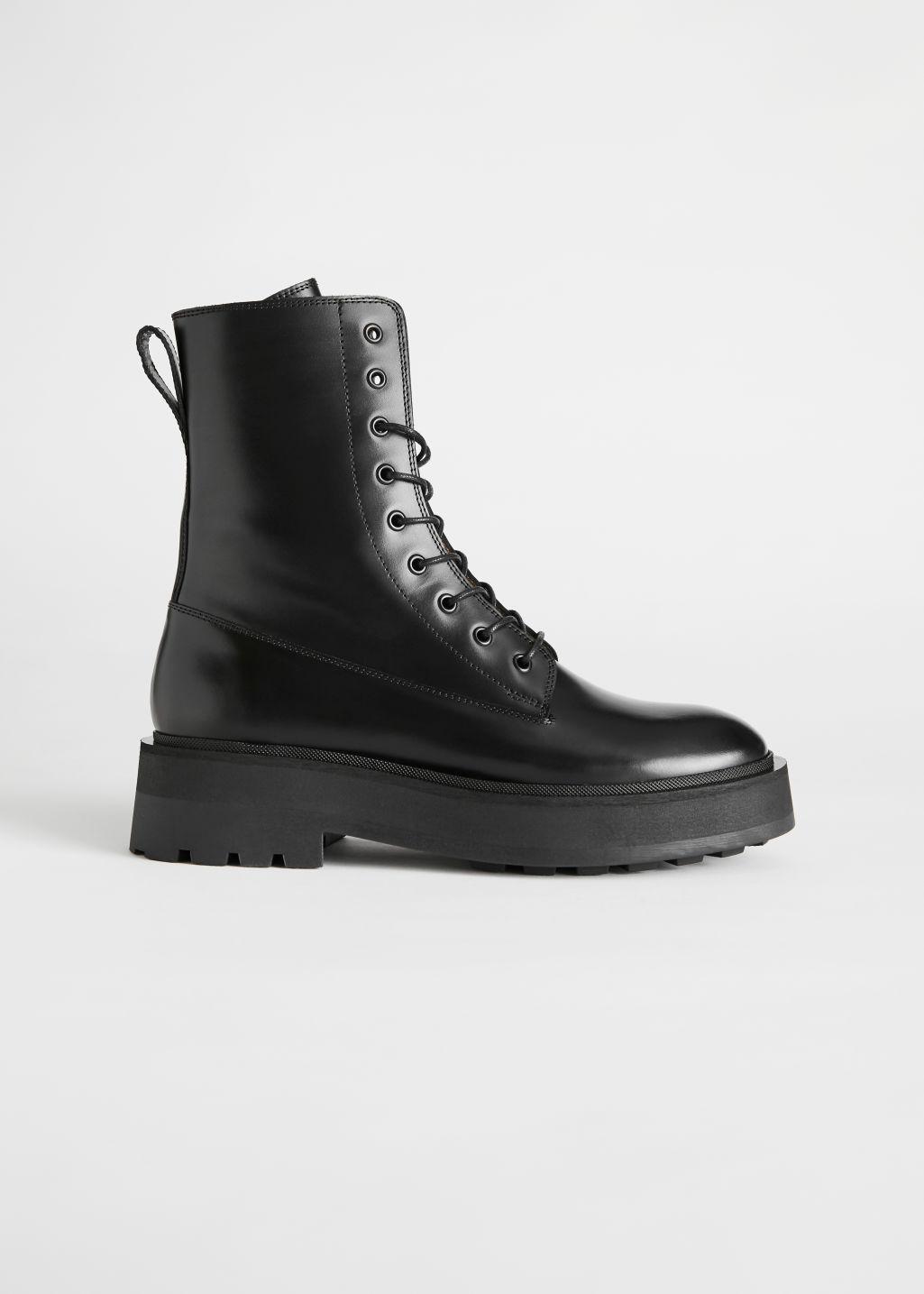 boots platform black
