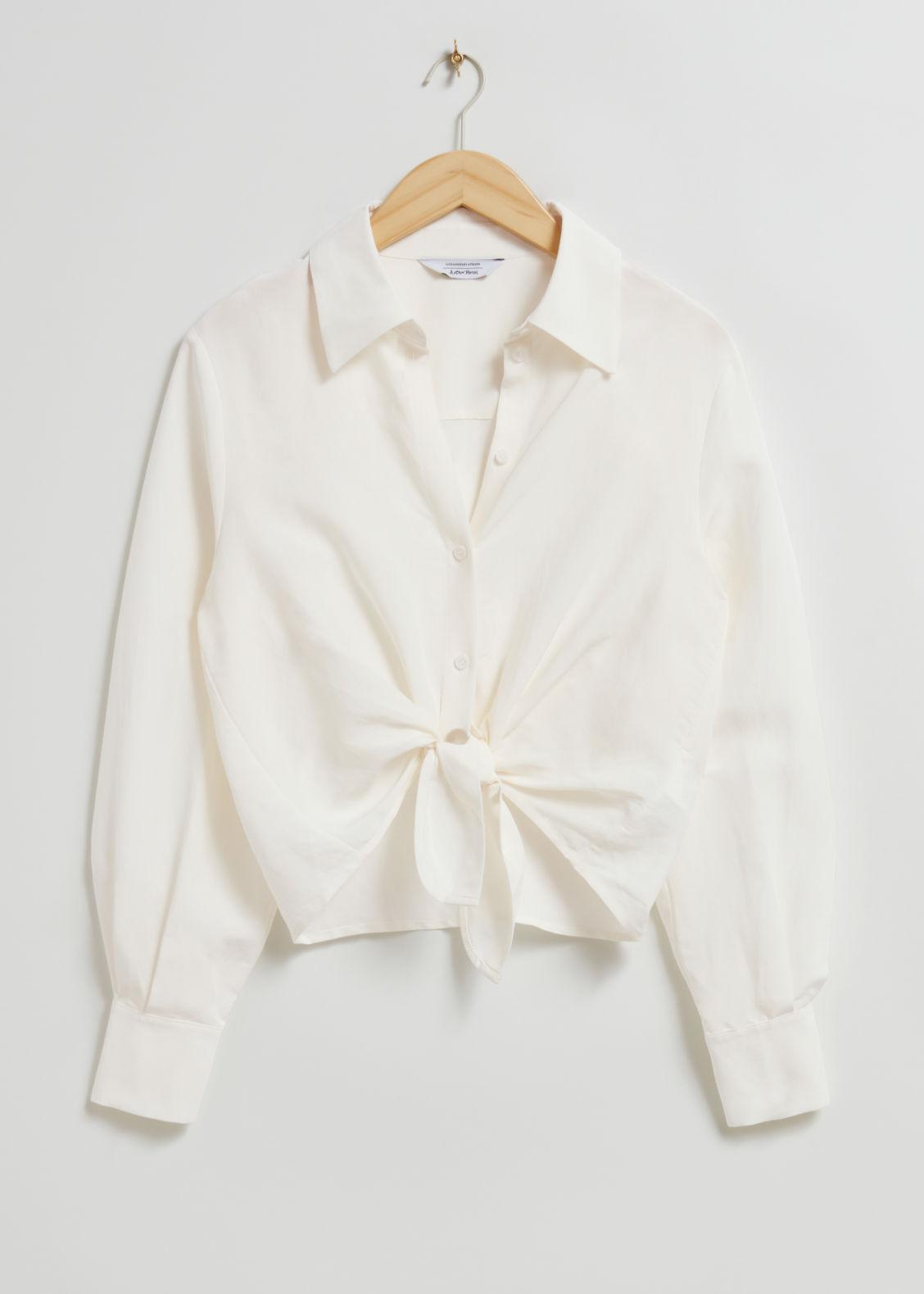 White knot shirt sales