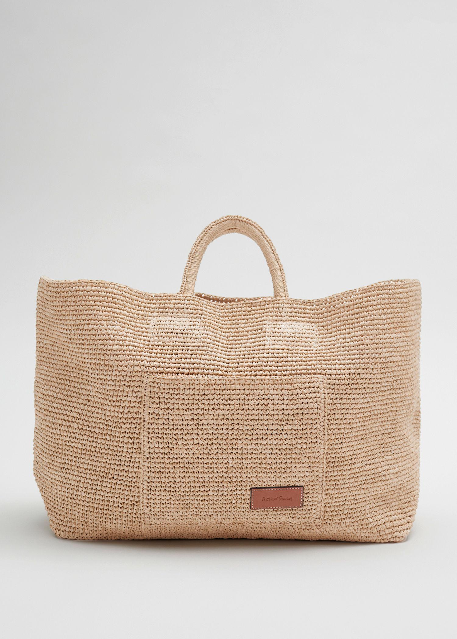 Other Stories Large Woven Straw Tote in Natural Lyst UK
