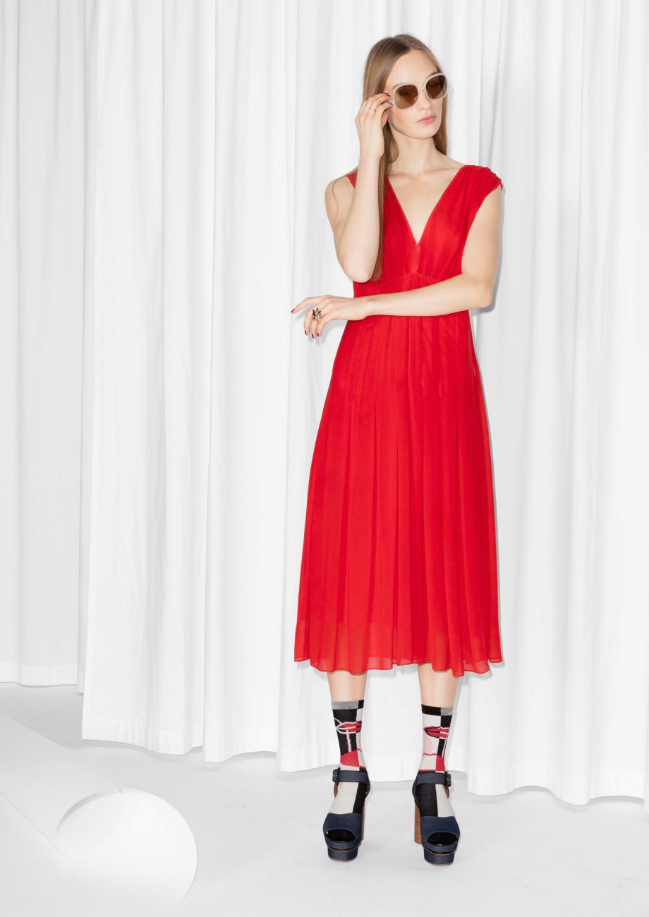 and other stories silk dress