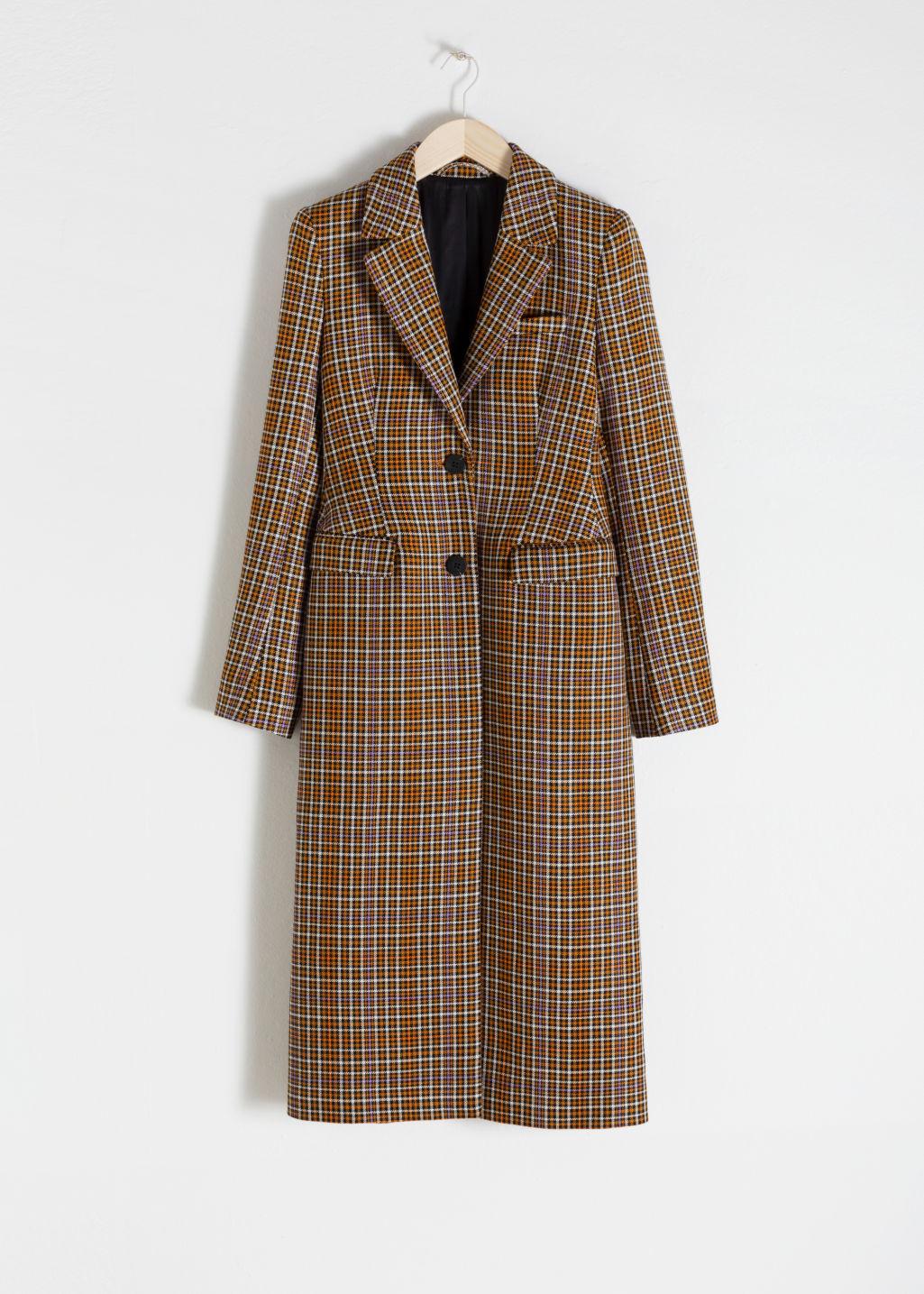 & other stories houndstooth coat
