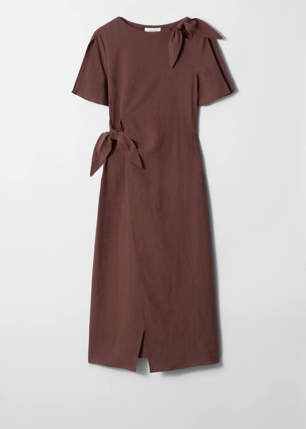& other stories waist knot midi dress & OTHER STORIES Waist Knot Midi Dress