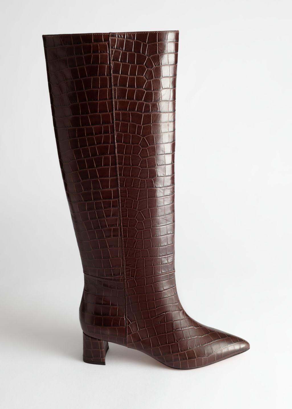 & other stories knee high boots