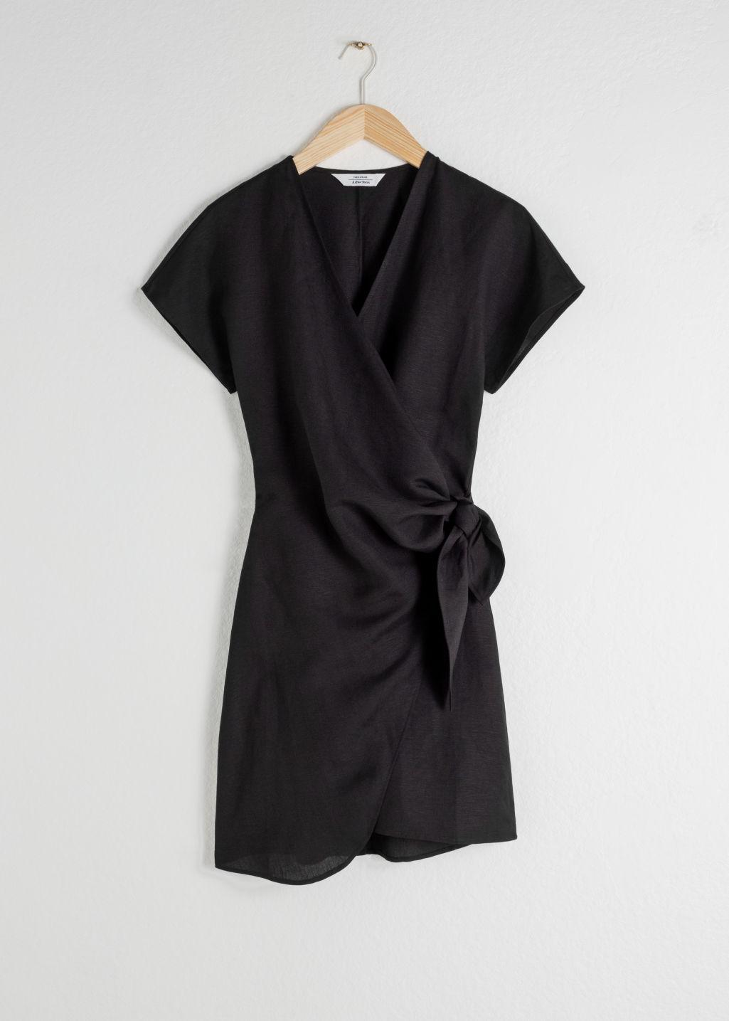 black linen clothes