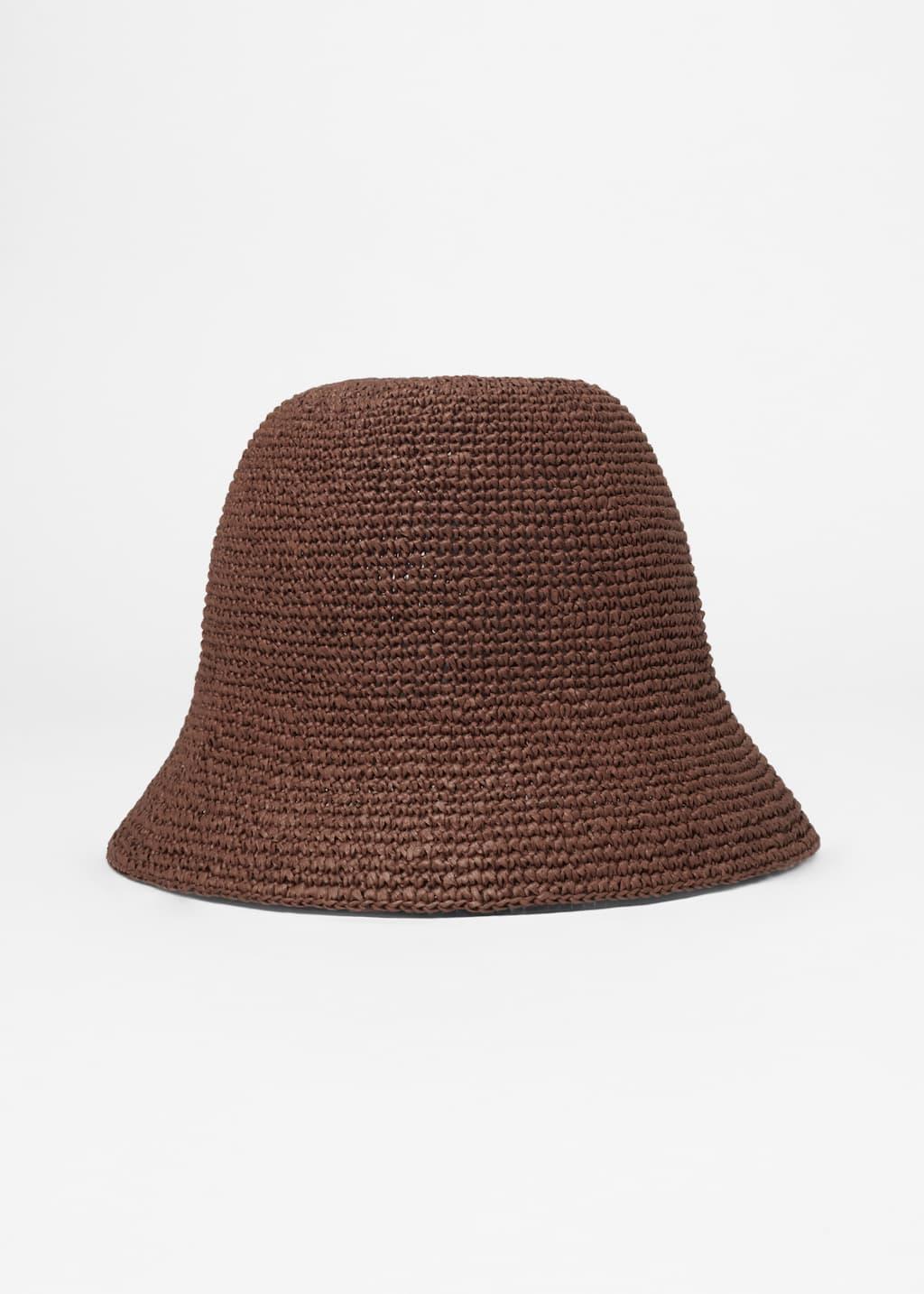 Other Stories Woven Straw Bucket Hat in Brown Lyst UK