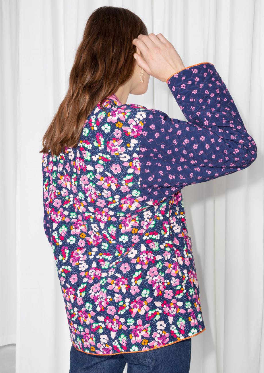 & other stories quilted coat