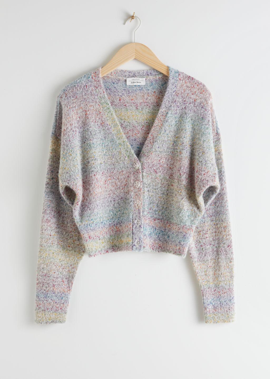 & other stories alpaca cardigan