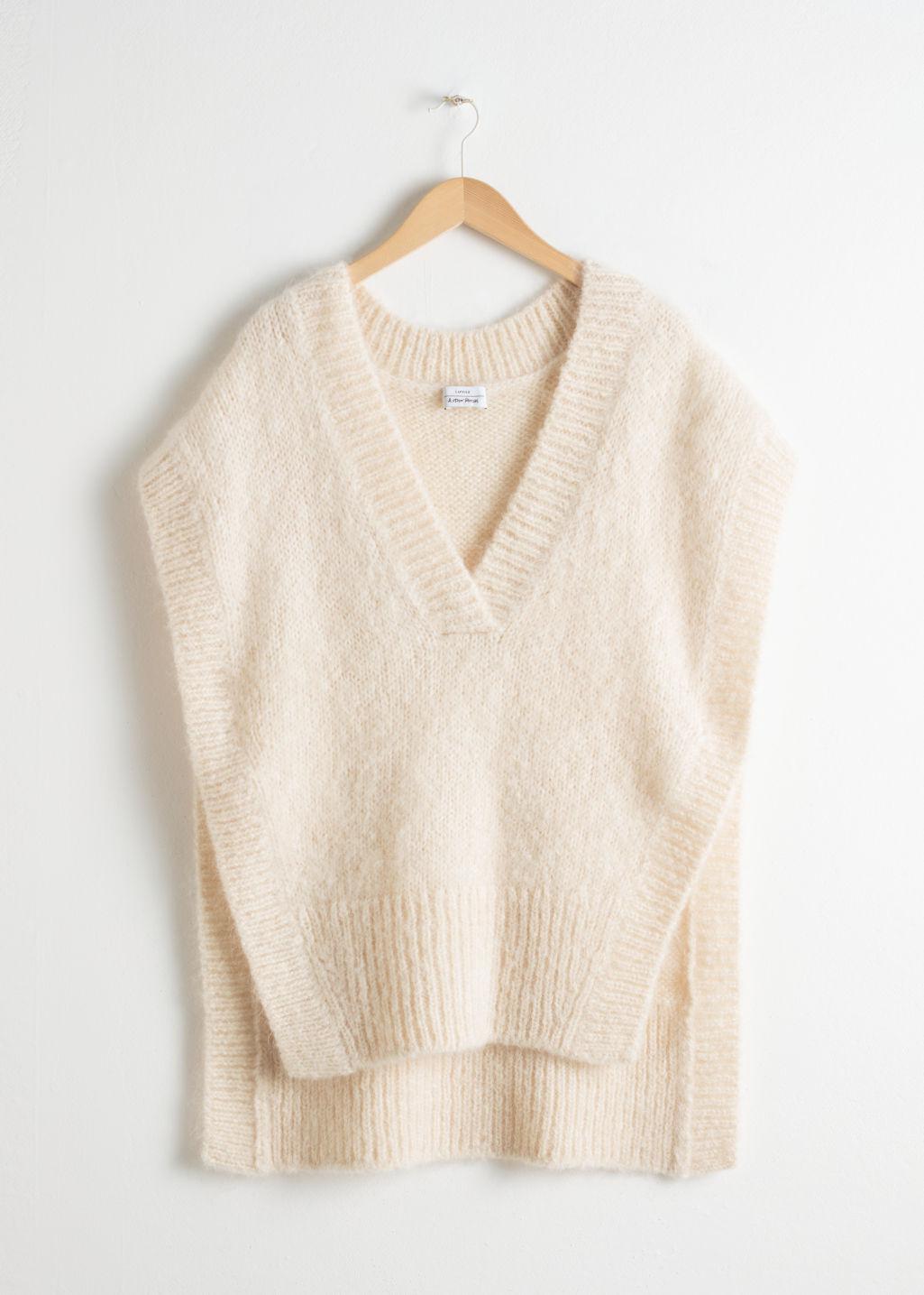 & other stories sweater vest