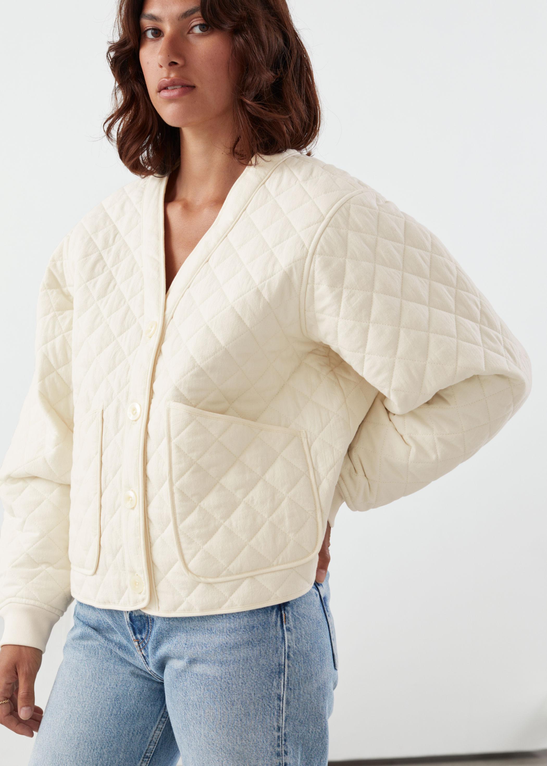 \u0026 Other Stories Boxy Quilted Jacket in 
