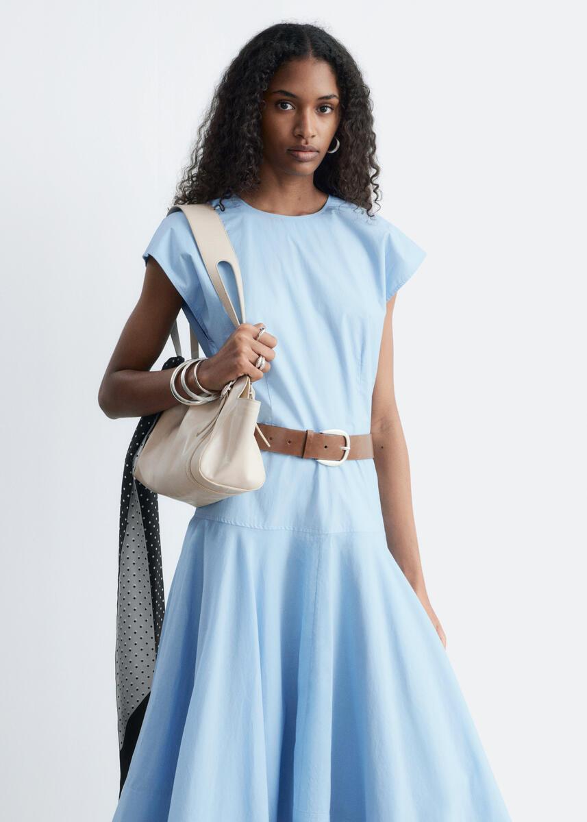 & other stories belted midi dress & Other Stories | Belted Midi Dress | Beige