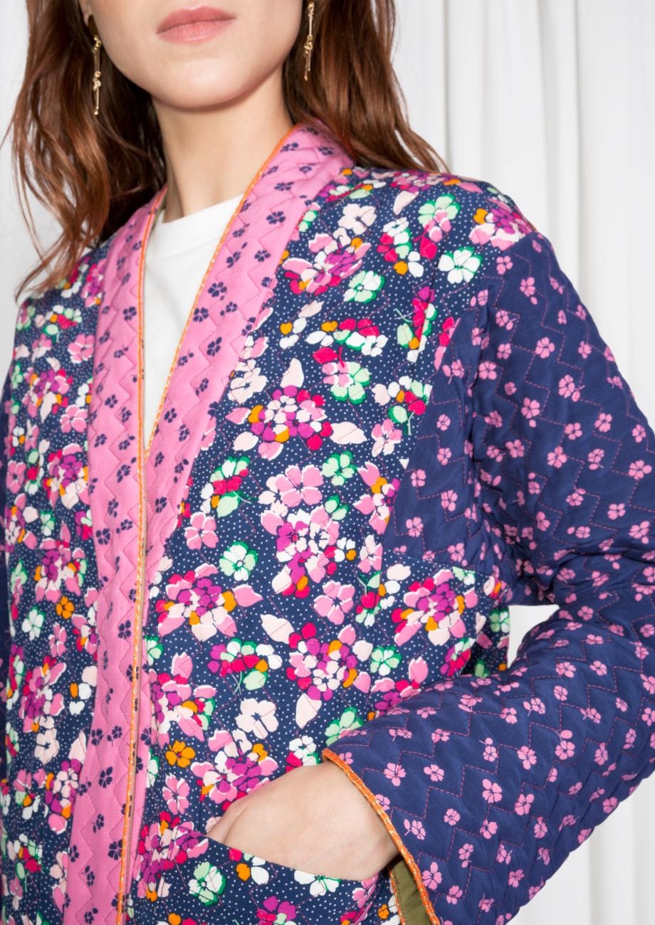 & other stories quilted coat