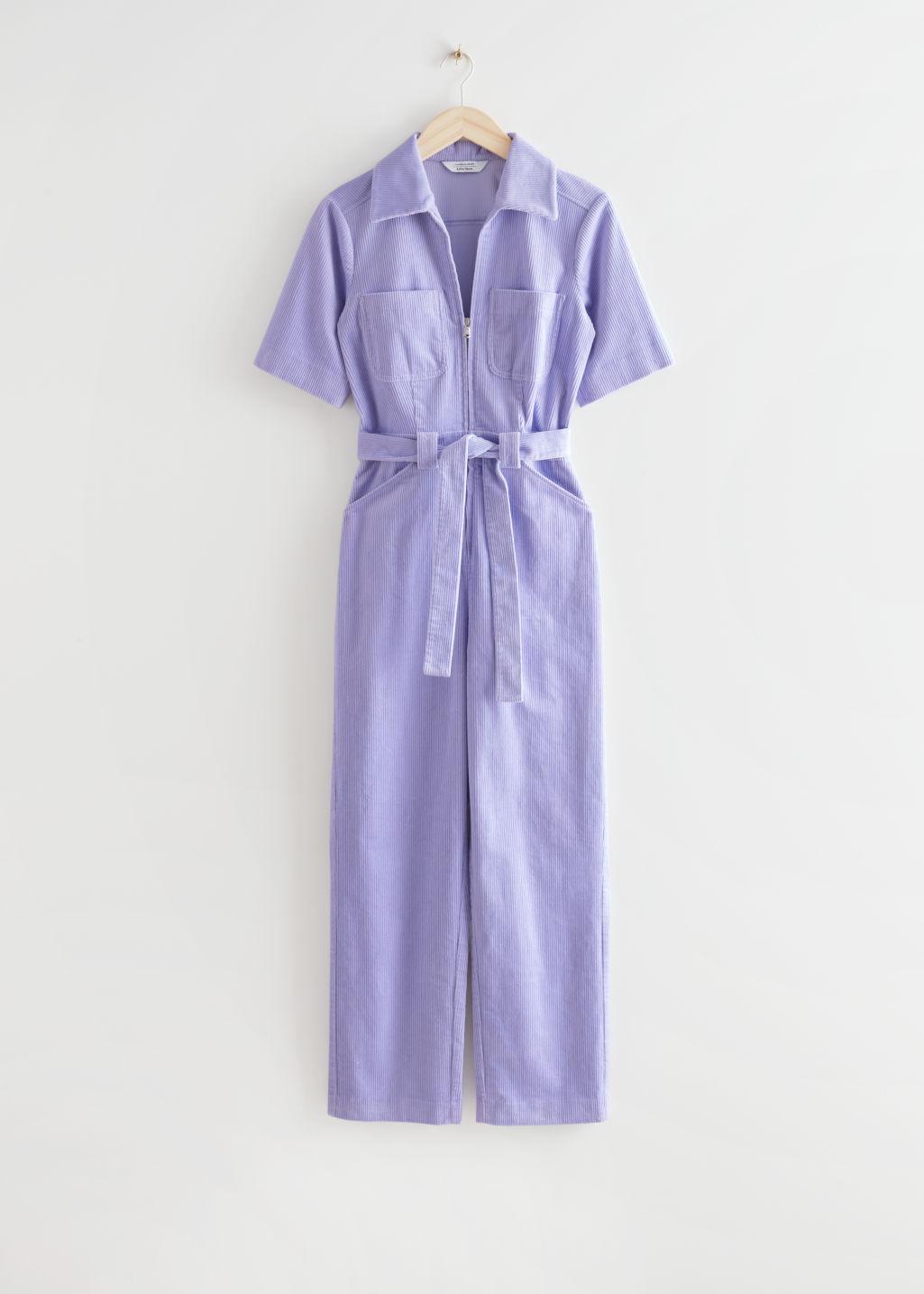 other stories cord jumpsuit