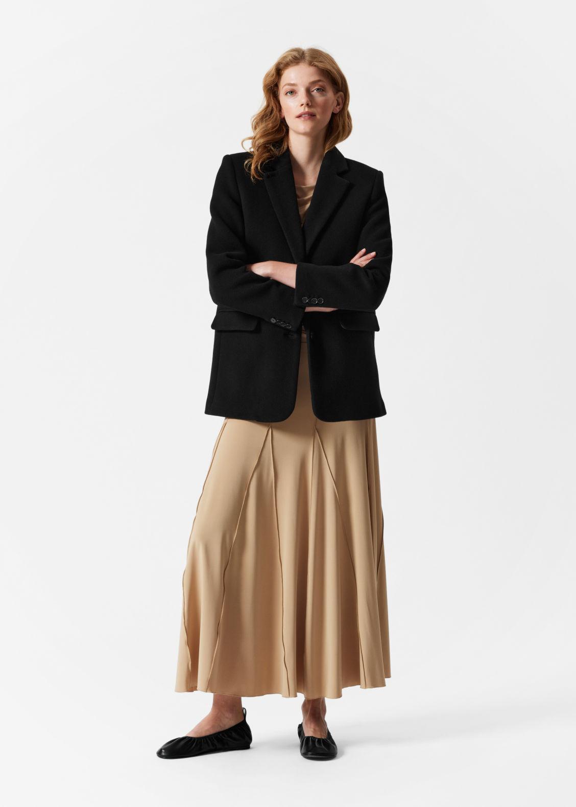 Other Stories Oversized Wool Blazer in Black Lyst UK