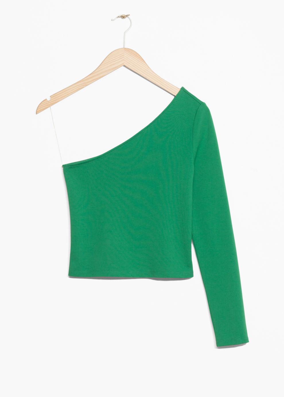 \u0026 Other Stories Synthetic One Shoulder 