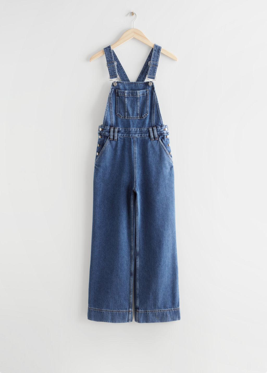 \u0026 Other Stories Relaxed Denim Dungarees 