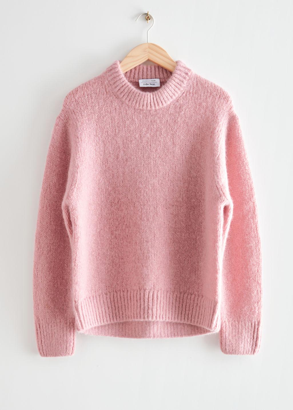 Oversized Alpaca Wool Jumper 