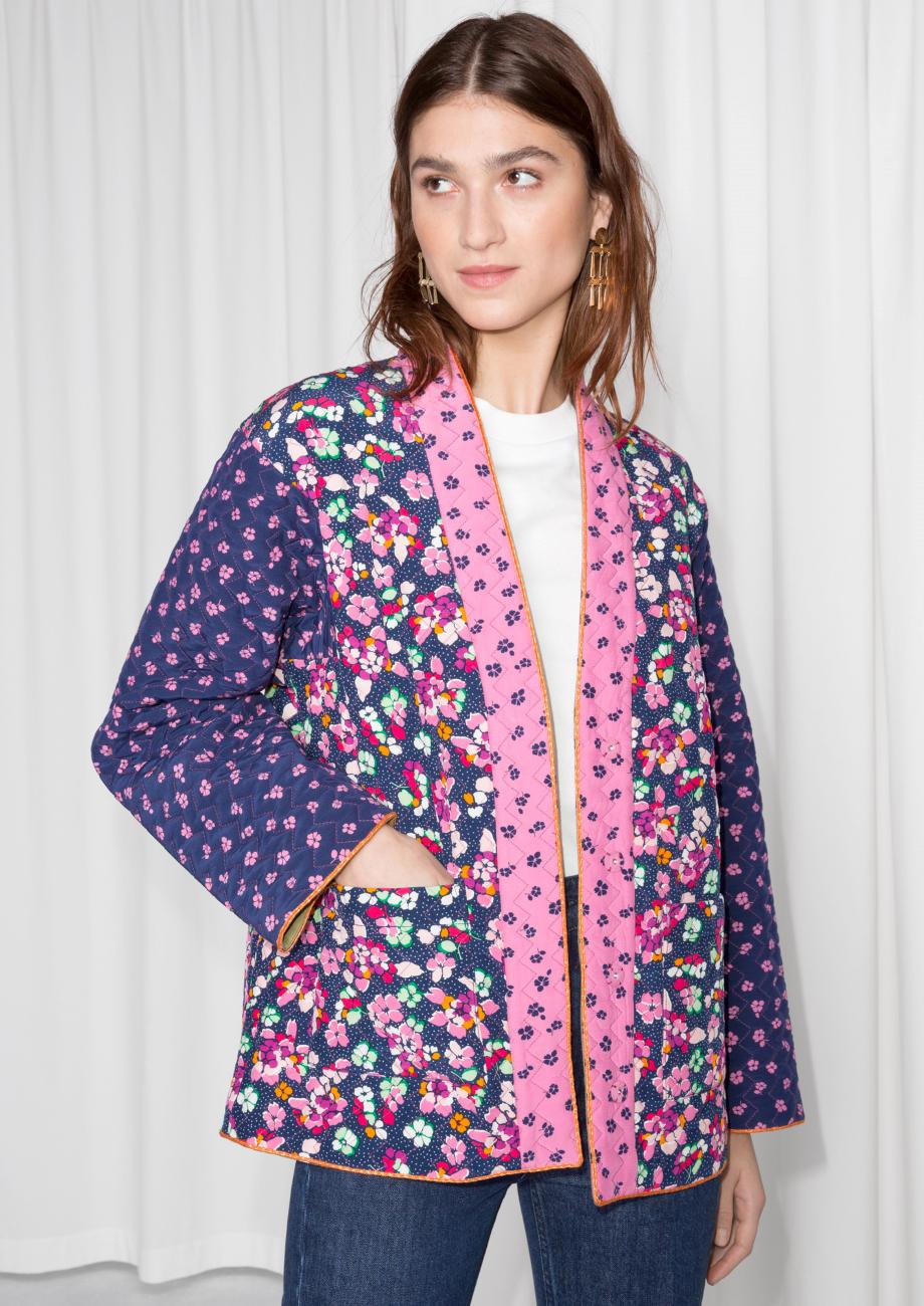 & other stories quilted coat