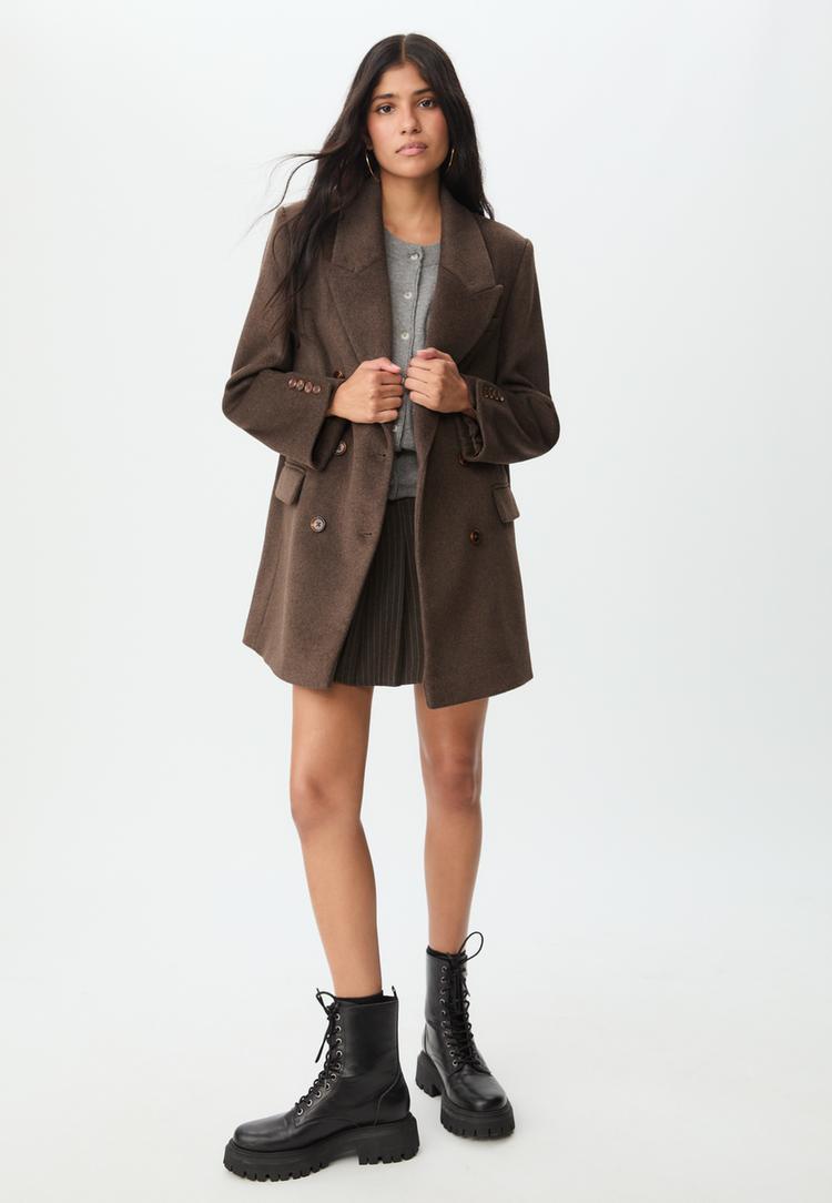 Soft Touch Stradivarius Cappotto Beige Stradivarius SOFT TOUCH