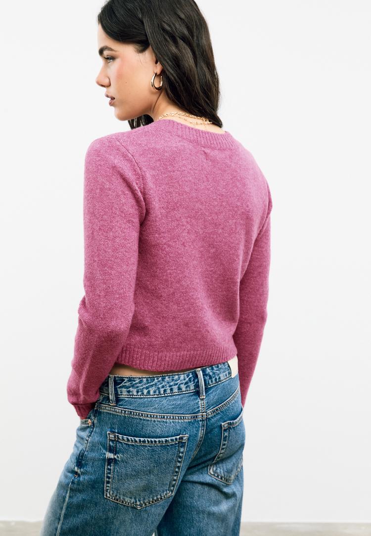 Maglieria Rosso Stradivarius da donna Lyst