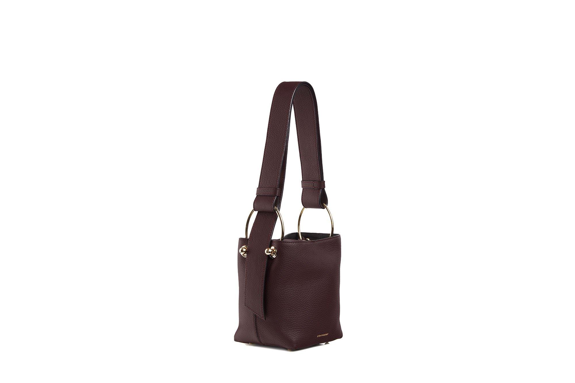 Strathberry Leather Lana Nano Bucket Bag - Lyst