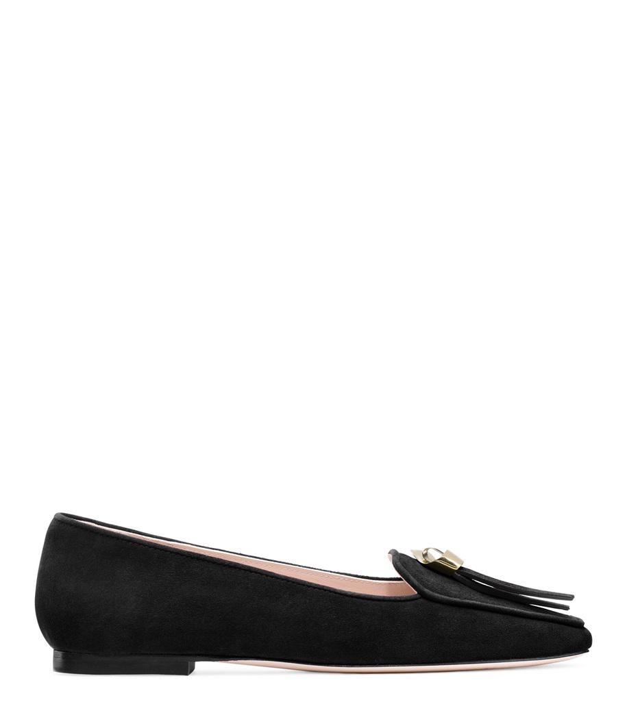 stuart weitzman slipknot flat