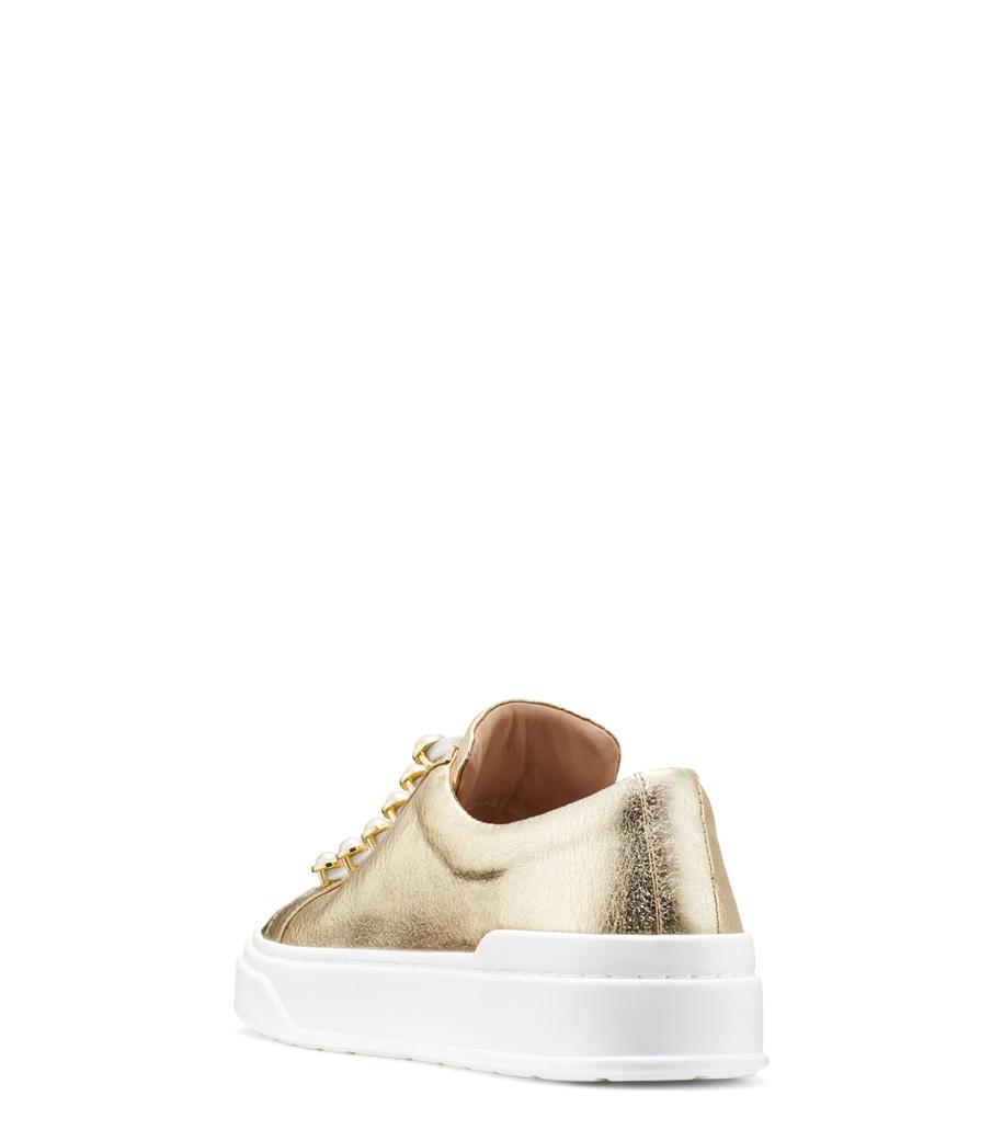 excelsa leather sneaker stuart weitzman