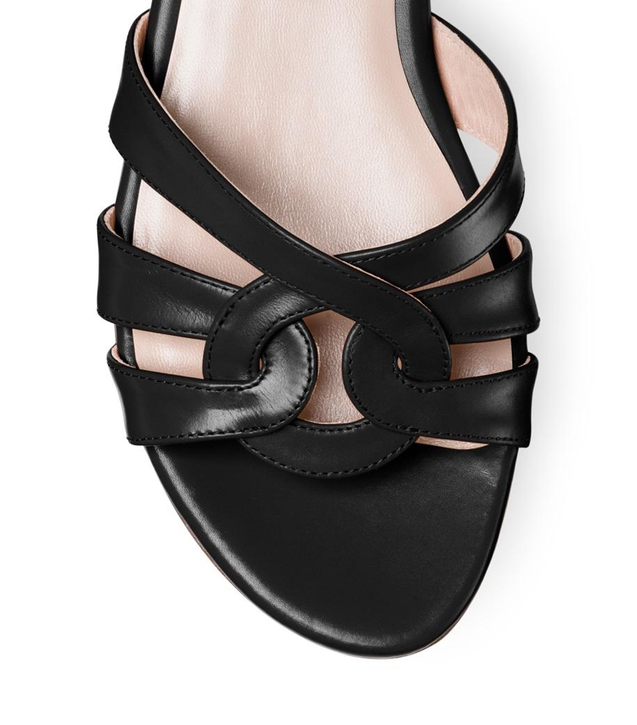 stuart weitzman cami leather sandals