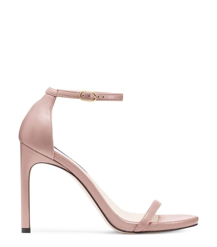 stuart weitzman nudist white