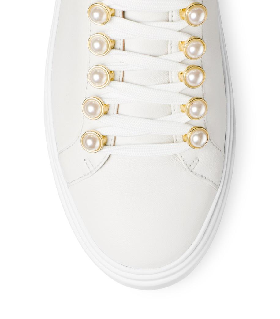 stuart weitzman excelsa leather sneaker