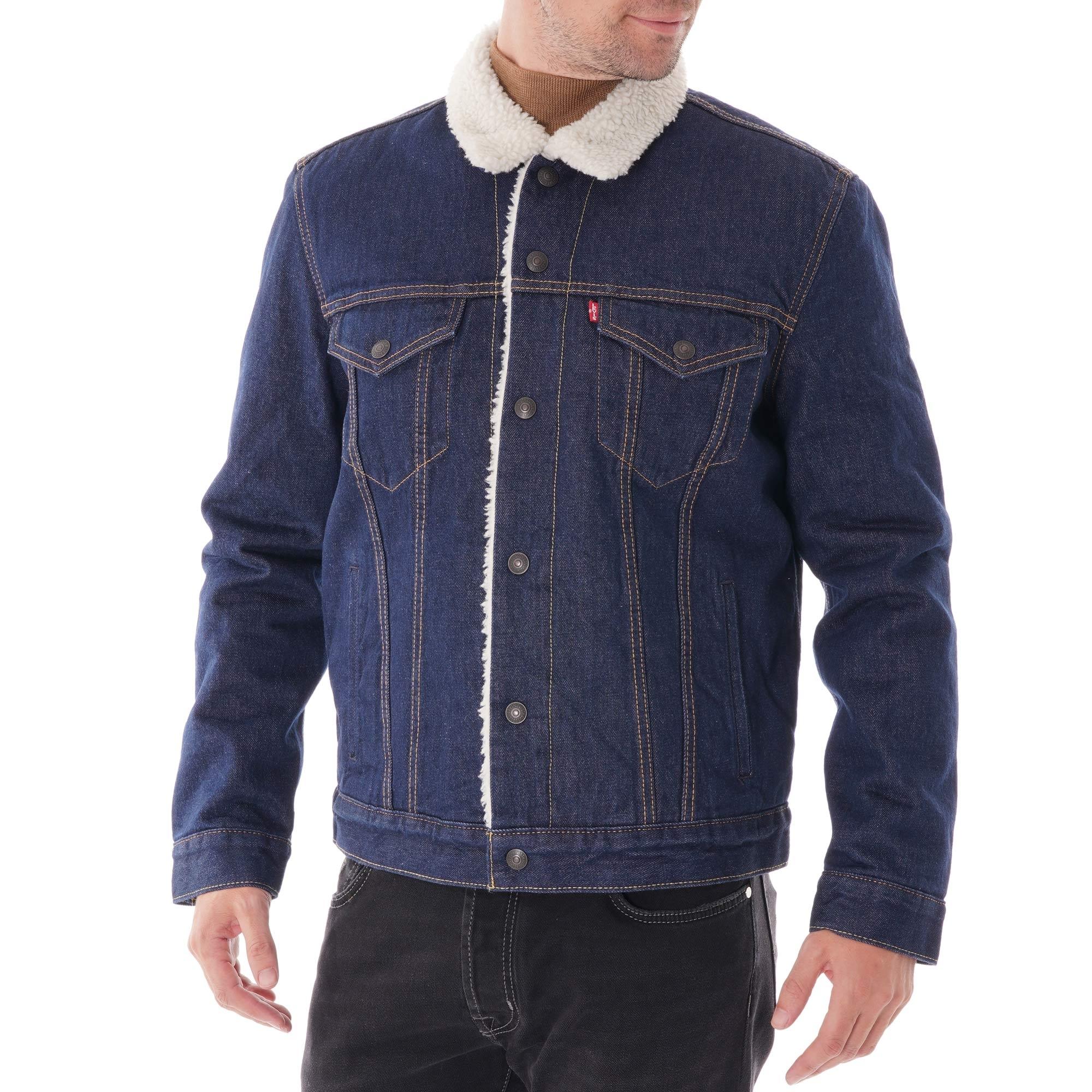 Levi's Denim Levi's Levi's Sherpa Trucker Jacket - Rockridge 16365-084 ...