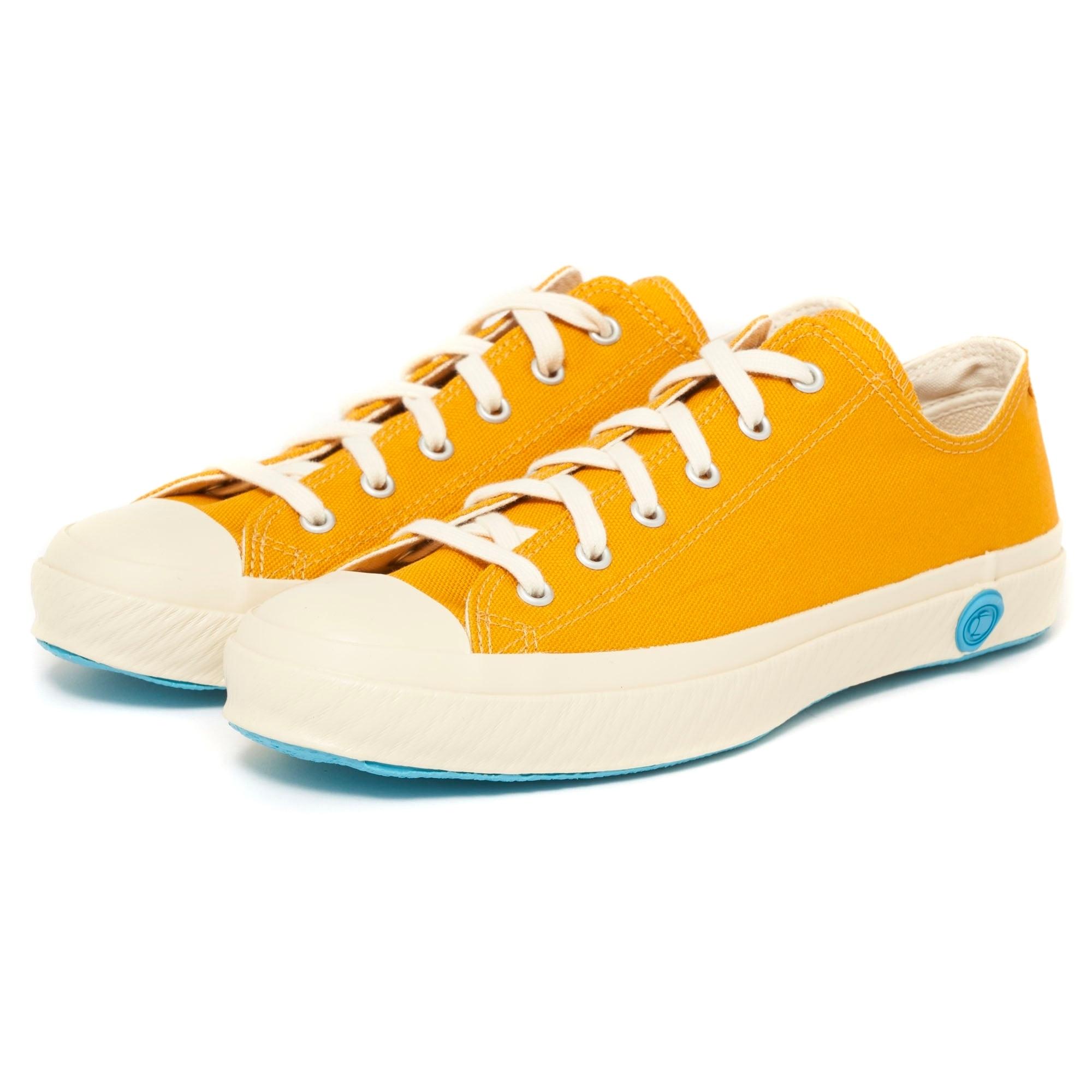 canvas yellow shoes