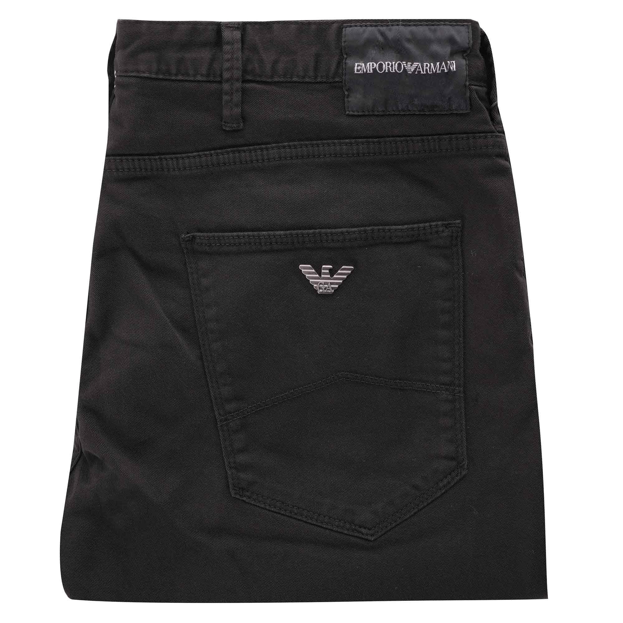 Emporio armani j06 slim fit jeans black Clearance