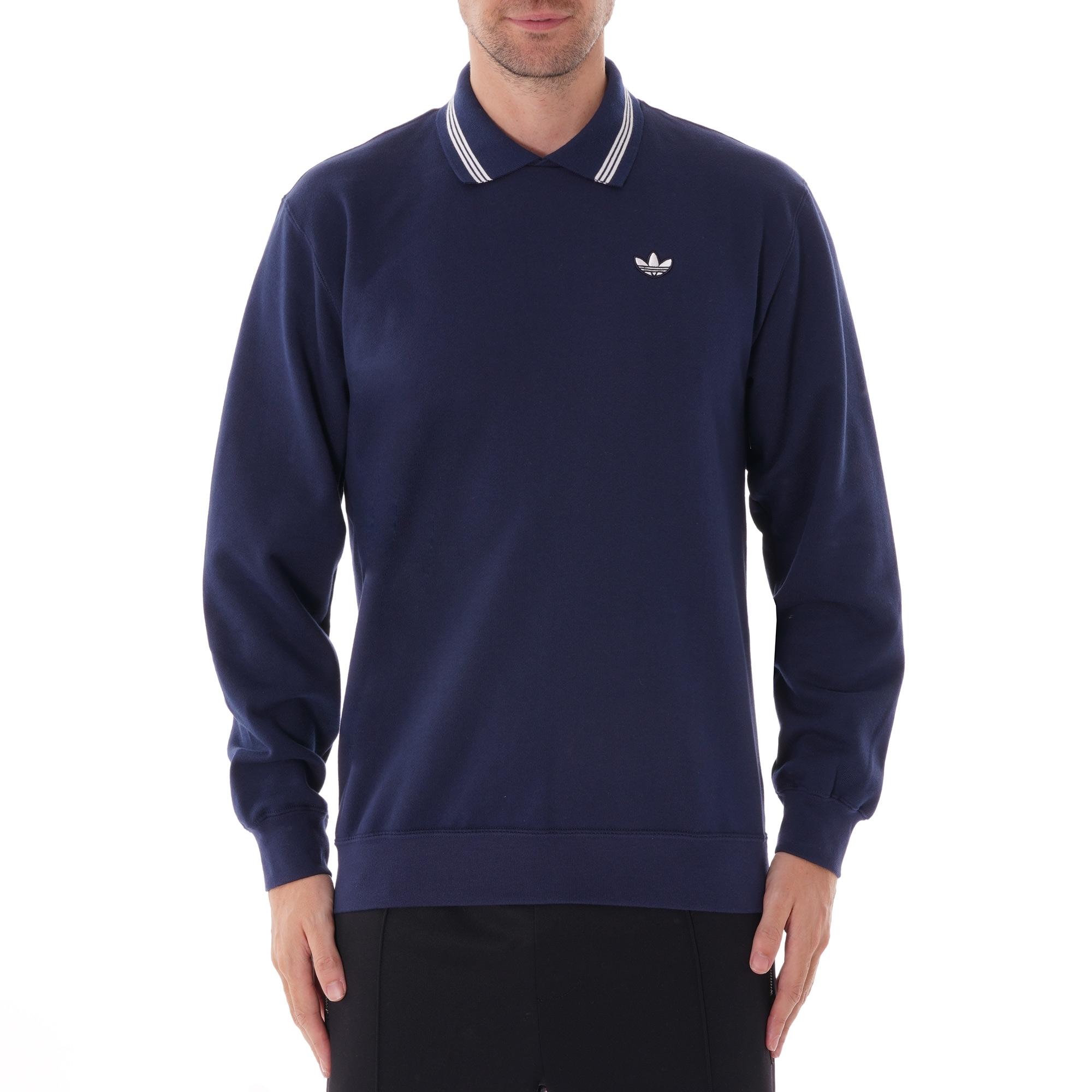 Adidas collared sweatshirt Clearance