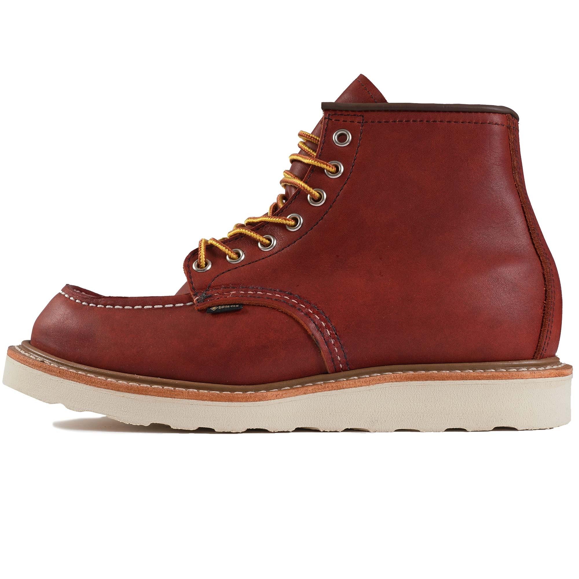 Red Wing Gore tex Moc Toe Boots in Red for Men Lyst Australia
