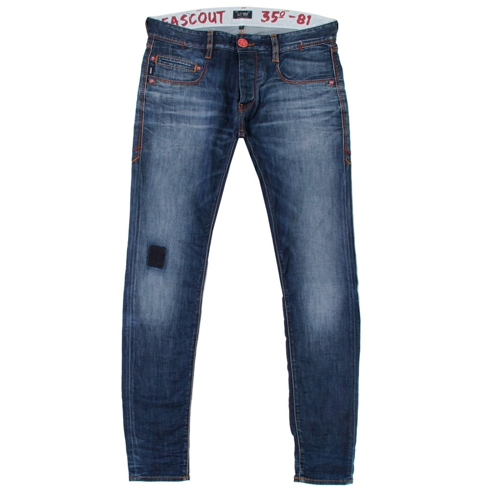 Armani Jeans J35 Extra Slim Denim Jeans for Men Lyst UK