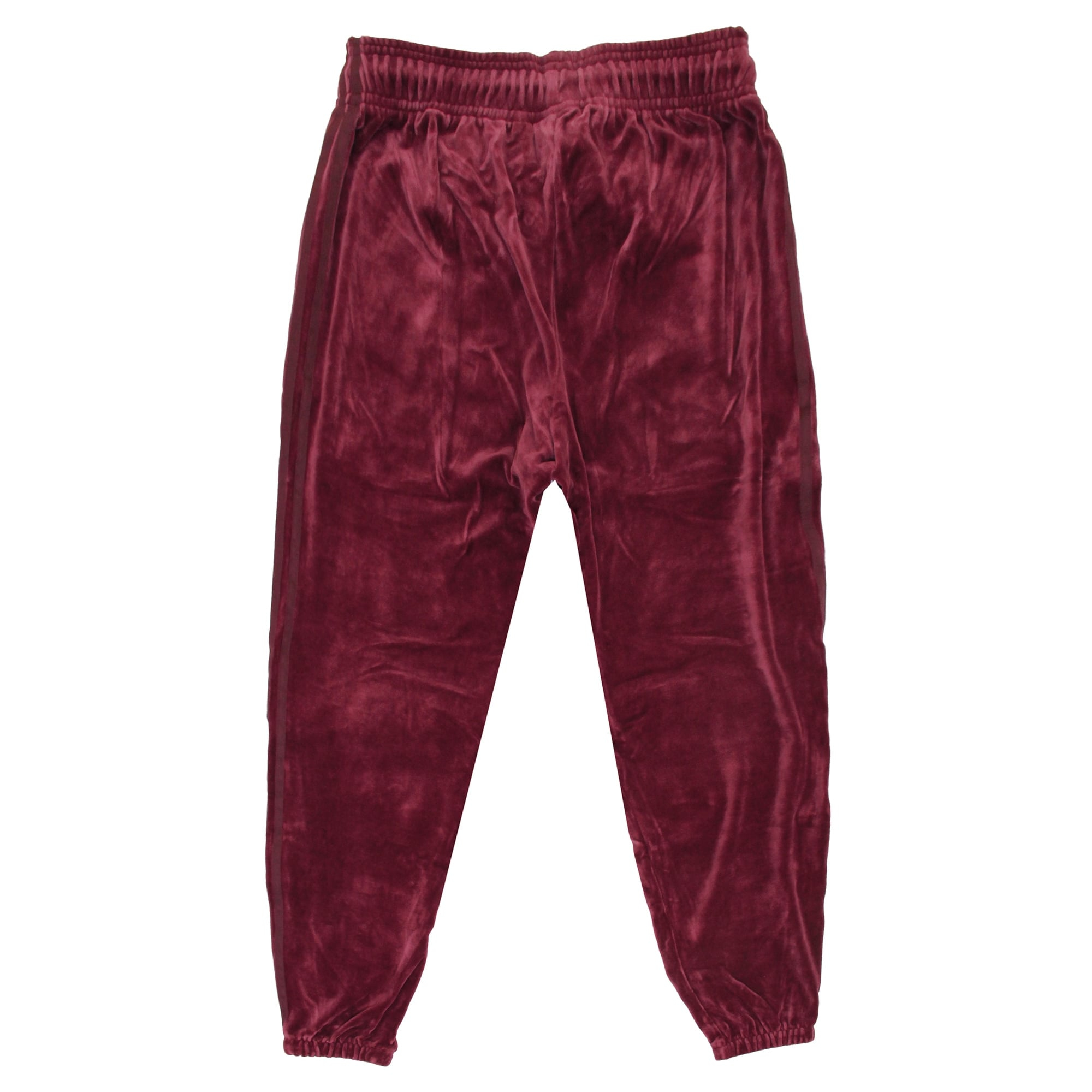 maroon track pants