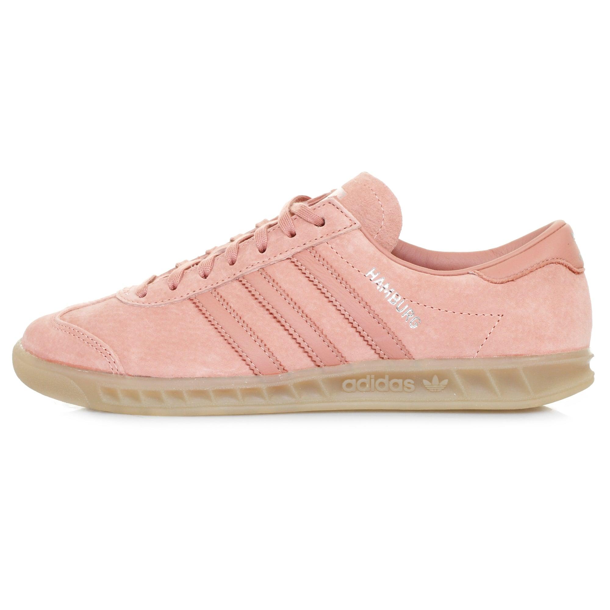 adidas originals hamburg trainers pink