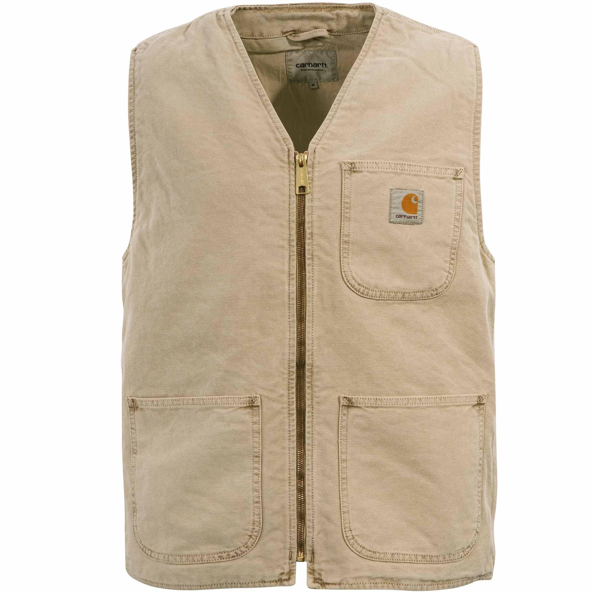 Carhartt WIP Cotton Arbor Vest Dusty H Brown for Men Lyst Australia