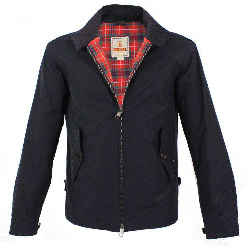Baracuta Cotton G4 Original Harrington Jacket Dark Navy in Blue for Men
