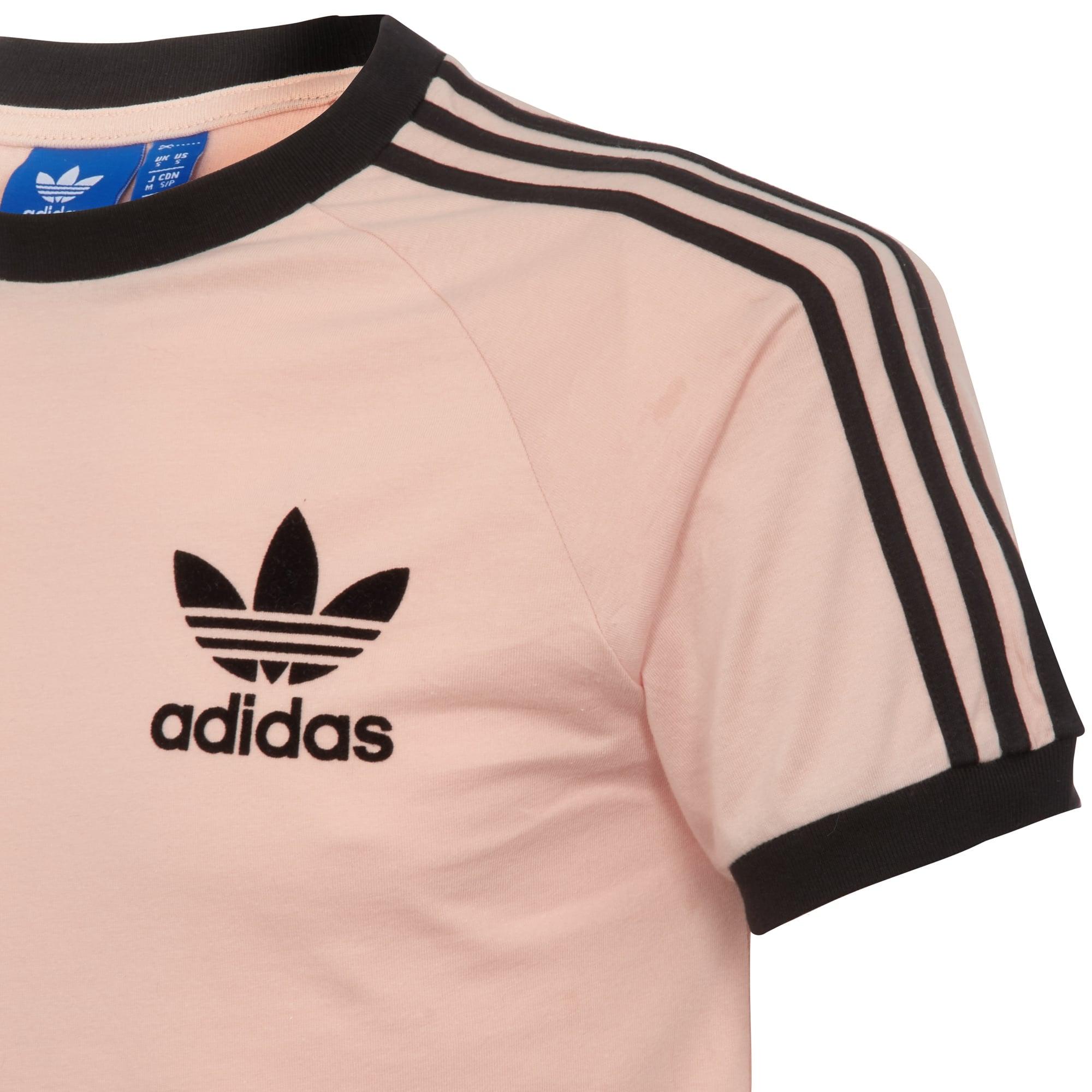 adidas originals california t shirt vapour pink