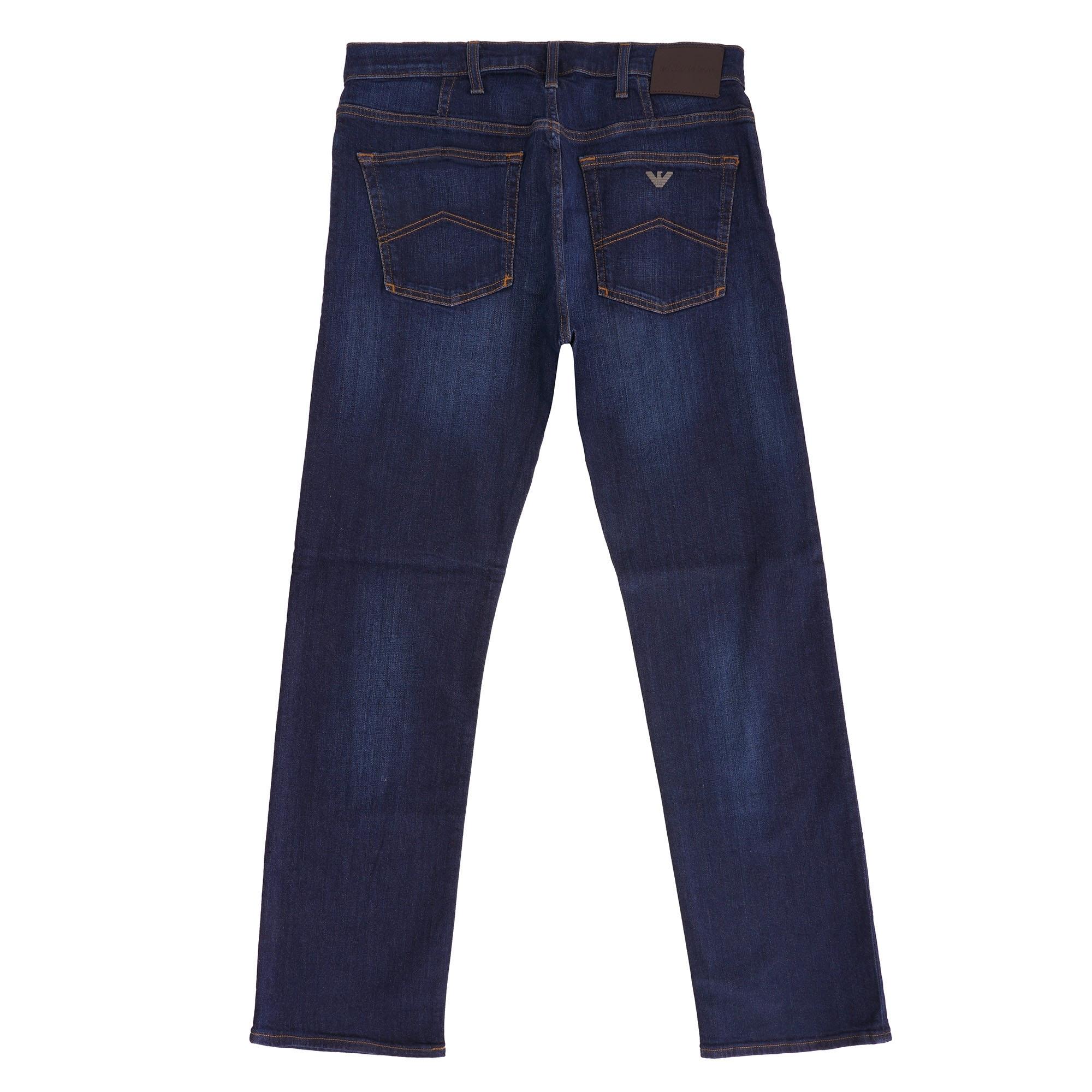 Emporio Armani Denim Emporio J21 Regular Fit Jeans in Blue for Men - Save  7% - Lyst