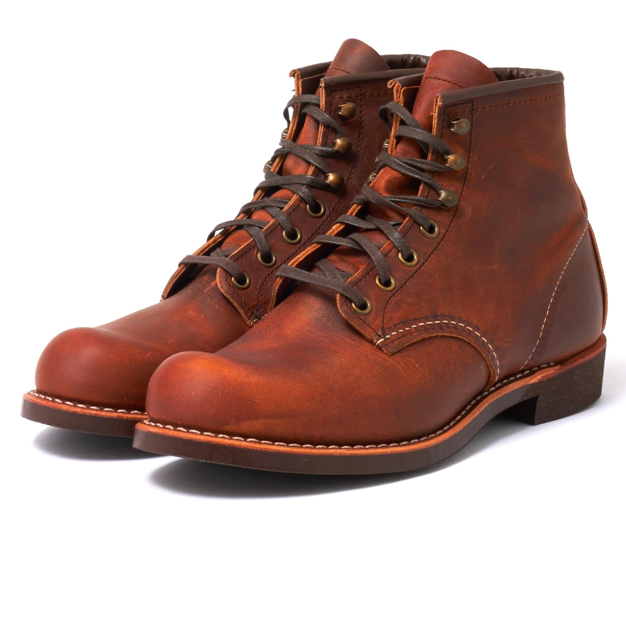 Red Wing Blacksmith 3343 Copper Leather Boots in Brown for Men | Lyst