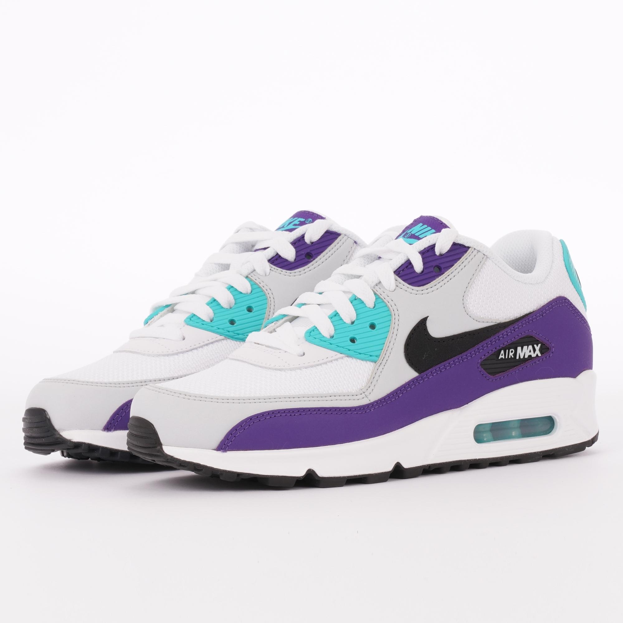 nike air max 90 purple and teal