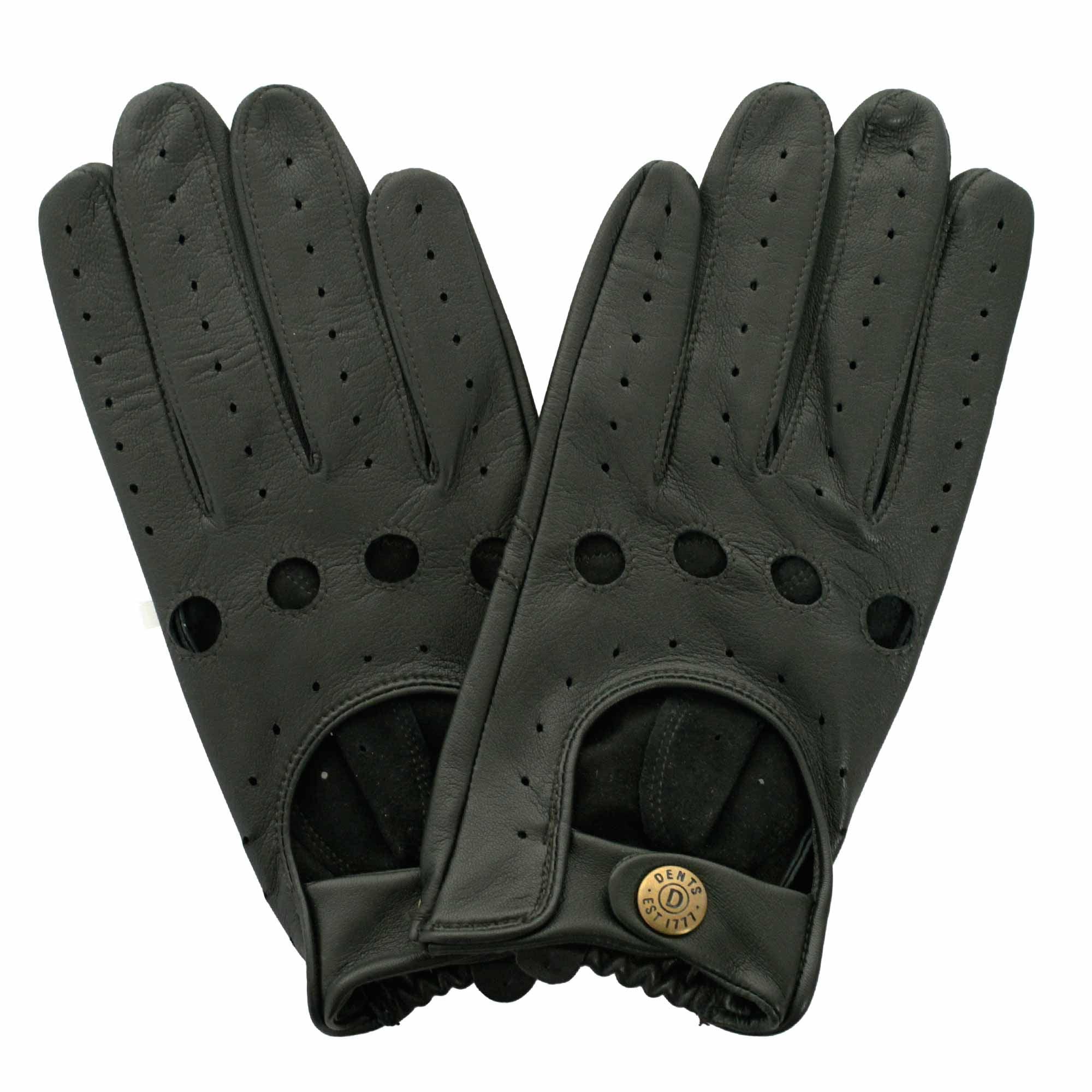 Lyst Dents Leather Racing Green Driving Gloves in Green for Men