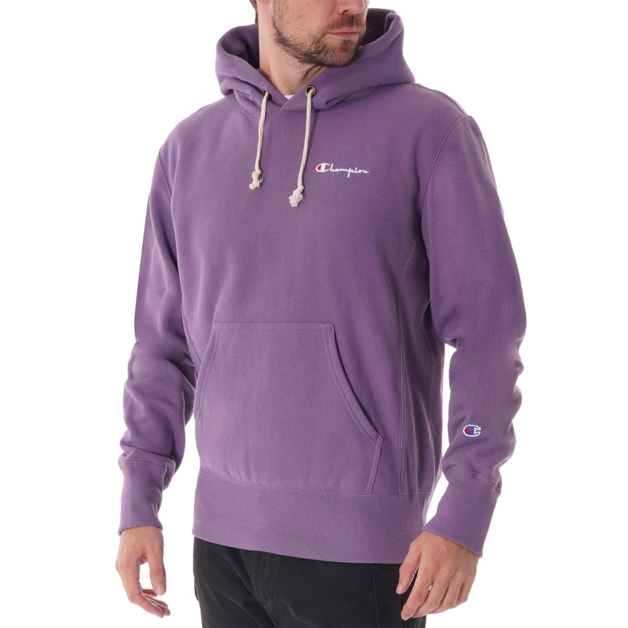 champion reverse weave hoodie lilac