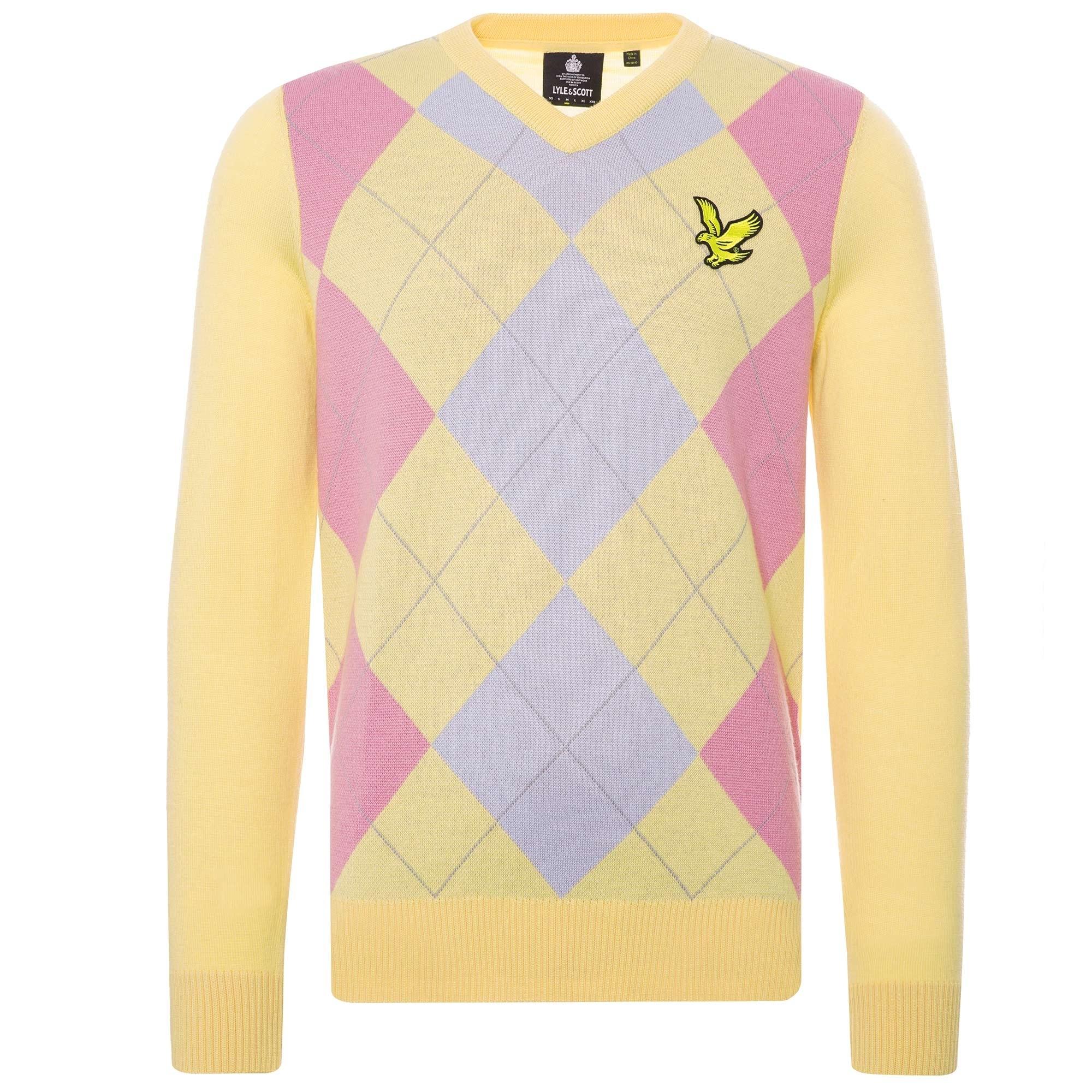 Lyle and scott argyle jumper hot sale