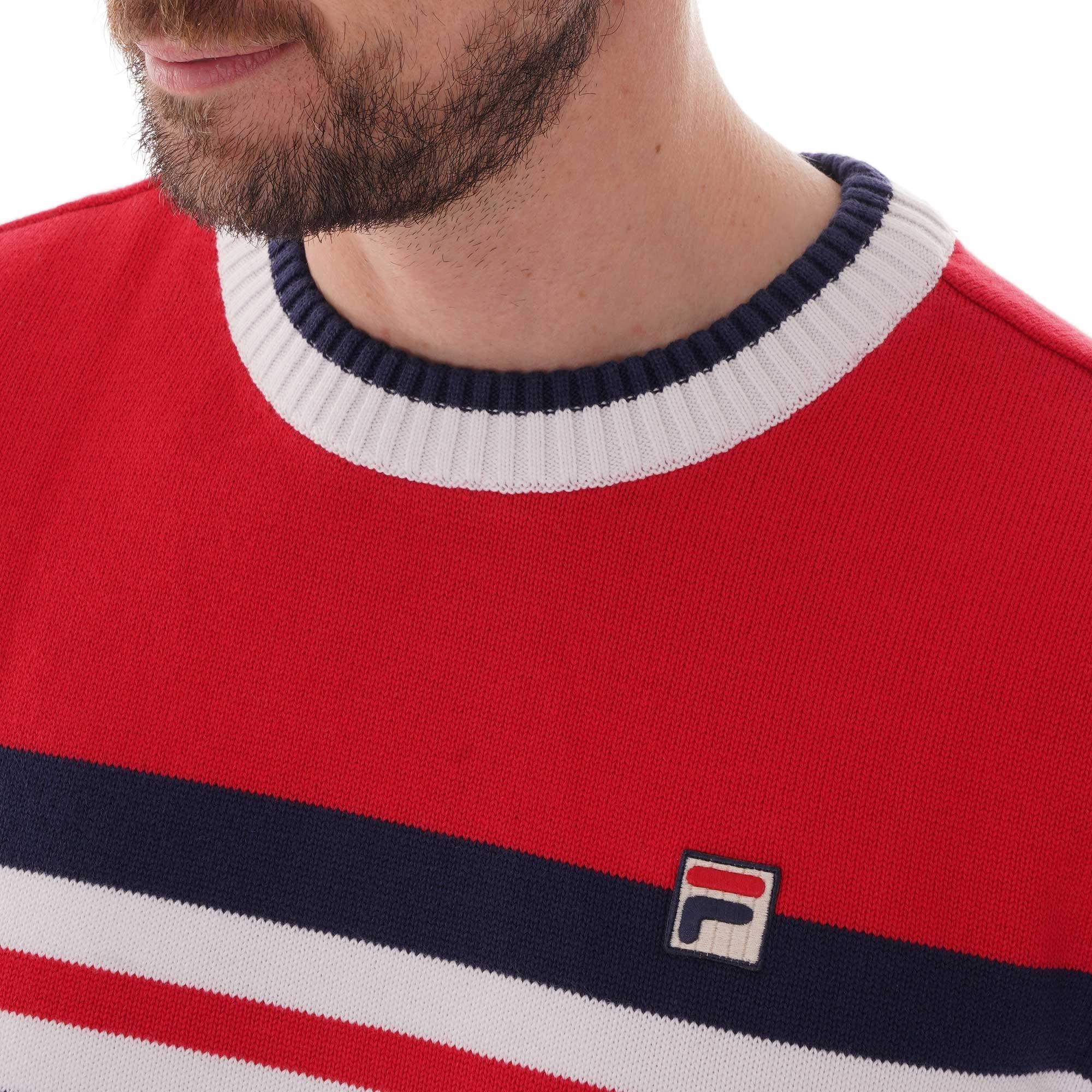 white fila jumper