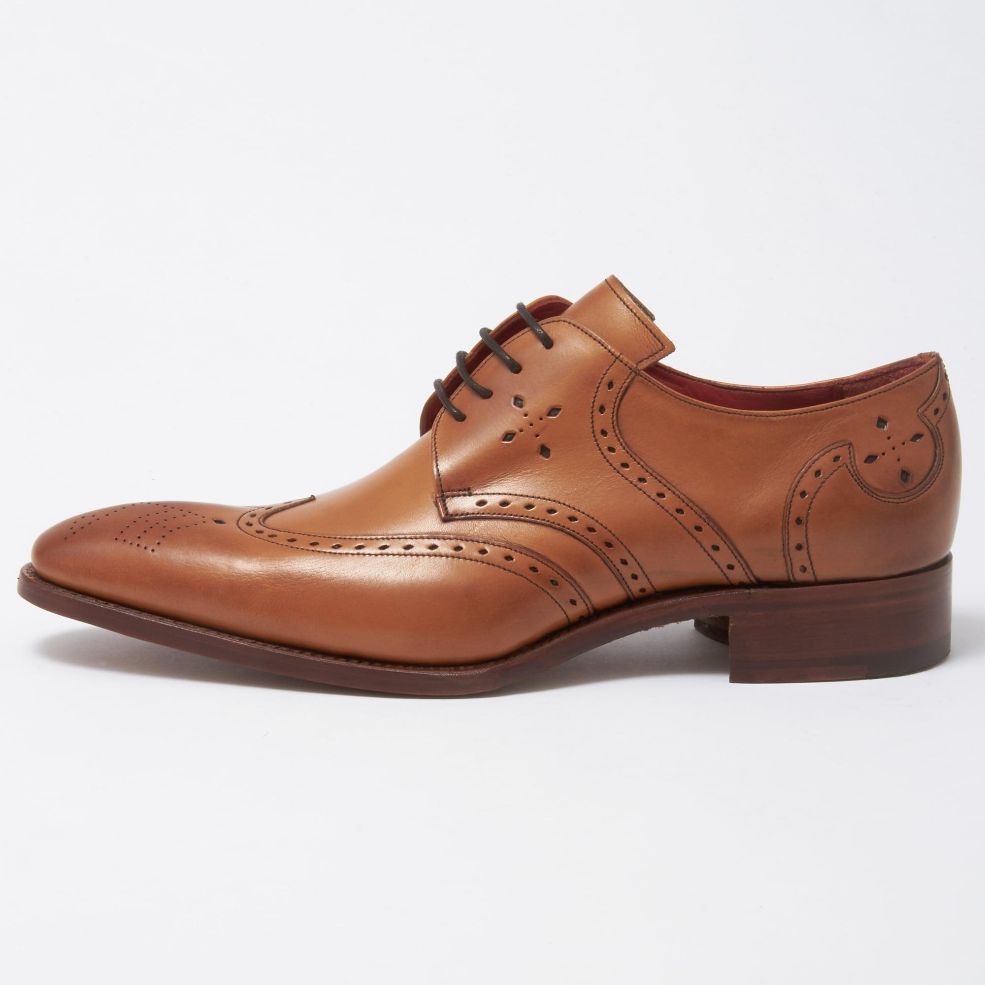 Jeffery West Cedar Gibson Brogue Shoes in Brown for Men Lyst