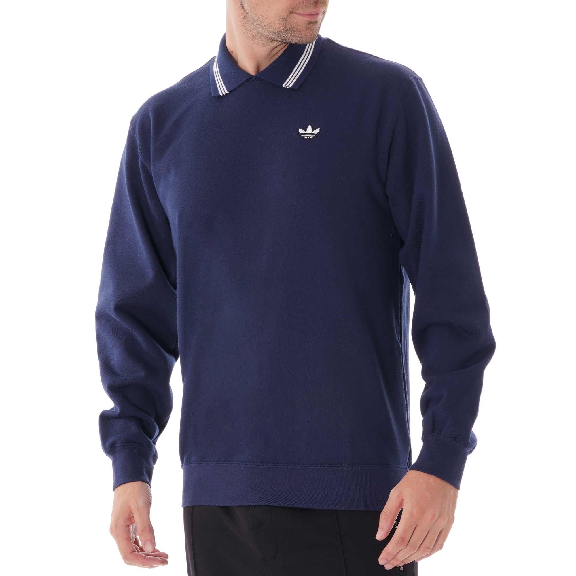 adidas polo sweatshirt