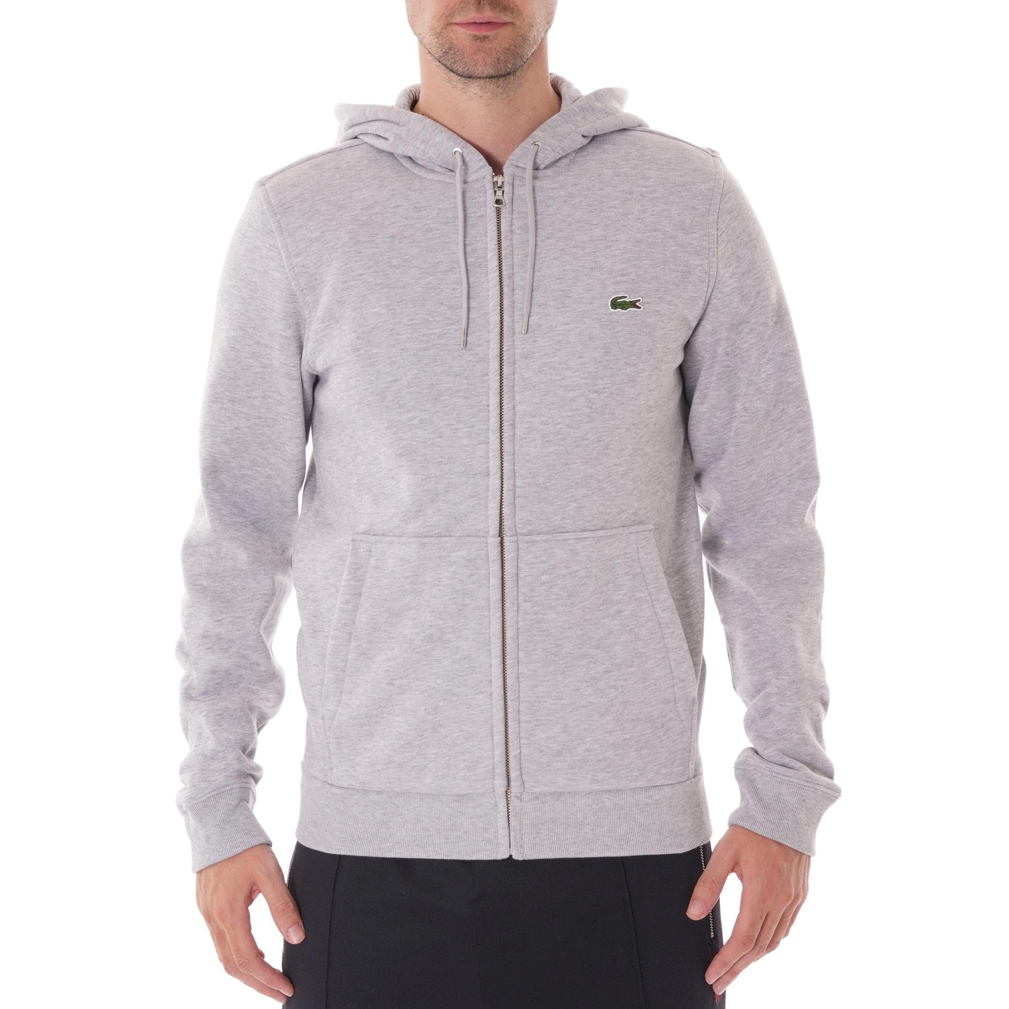 zip hoodie lacoste